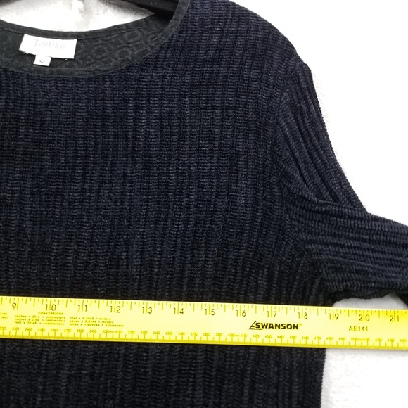 Vtg Maxi Dress Women S Black Chenille Long Sleeve Hippie Witchy‎ Dark Fairy Goth - Picture 7 of 16